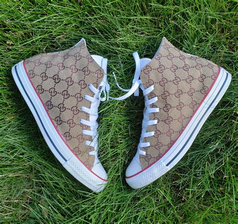 gucci convers|Converse Gucci shoes.